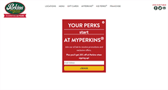 Desktop Screenshot of perkinsrestaurants.com