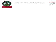 Tablet Screenshot of perkinsrestaurants.com